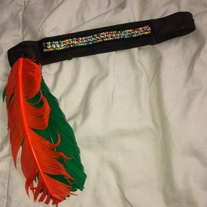 Hand made Indian head piece for costume